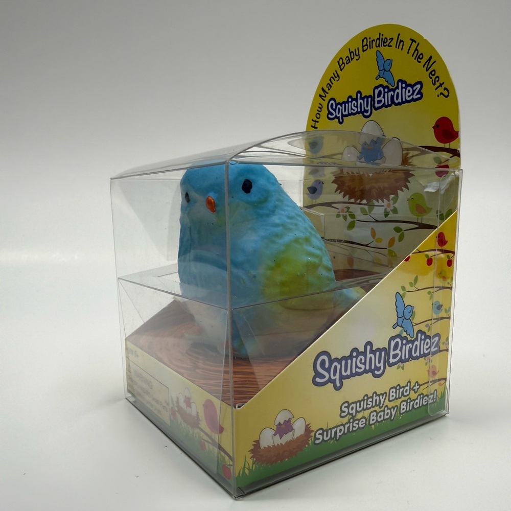 Squishy birdiez blue